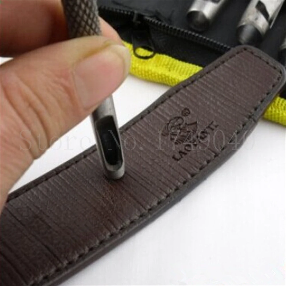 9 шт. набор инструментов из закаленной стали с перфорацией 2 5 мм до 10 кожаный