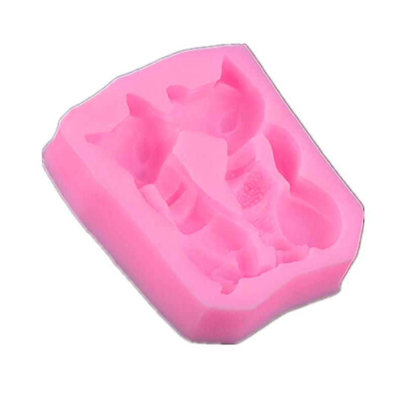 2019 Горячий инструмент для выпечки в форме кота помадка торт шоколадная сковорода