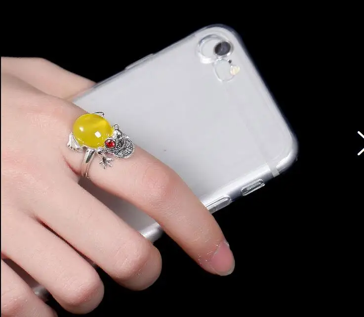 Изящное Золотое кольцо с гранатом женское 925 чистое серебро рубин желтый белый и