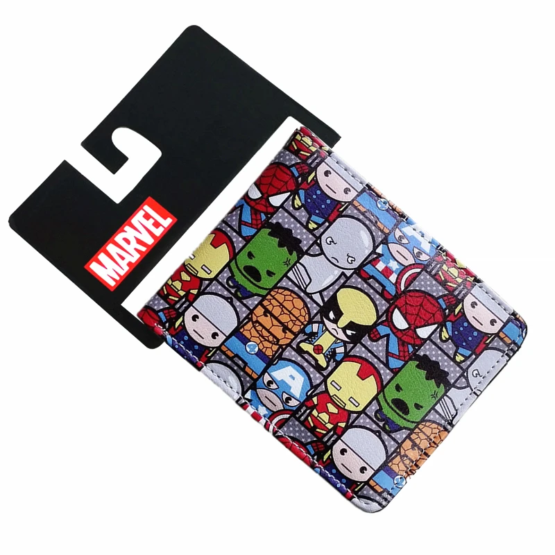 Marvel Comics Мстители Капитан Американский кошелек Железный человек Человек паук