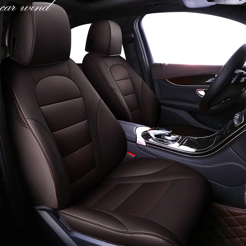 

Car Wind Auto automobiles Cowhide leather car seat cover For Audi A6L Q3 Q5 Q7 S4 A5 A1 A2 A3 A4 B6 b8 B7 A6 car accessories