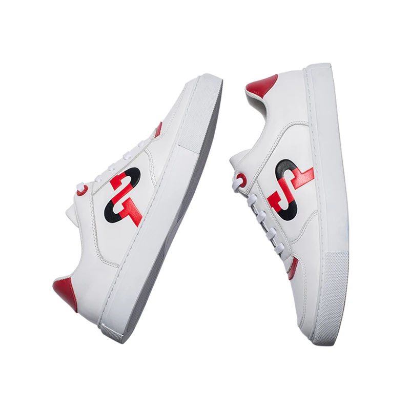 OPP мужская обувь модная повседневная Мужская молодежная Белая удобная с круглым