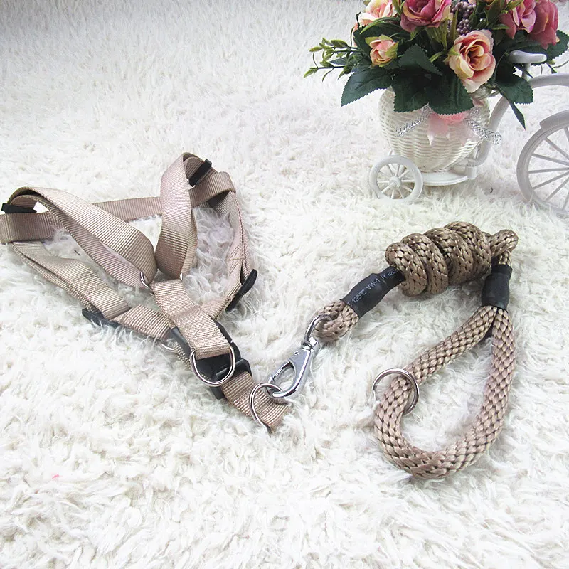 Маленькие и большие размеры Большой пес питомец кошка Жгут жилет поводок собачий