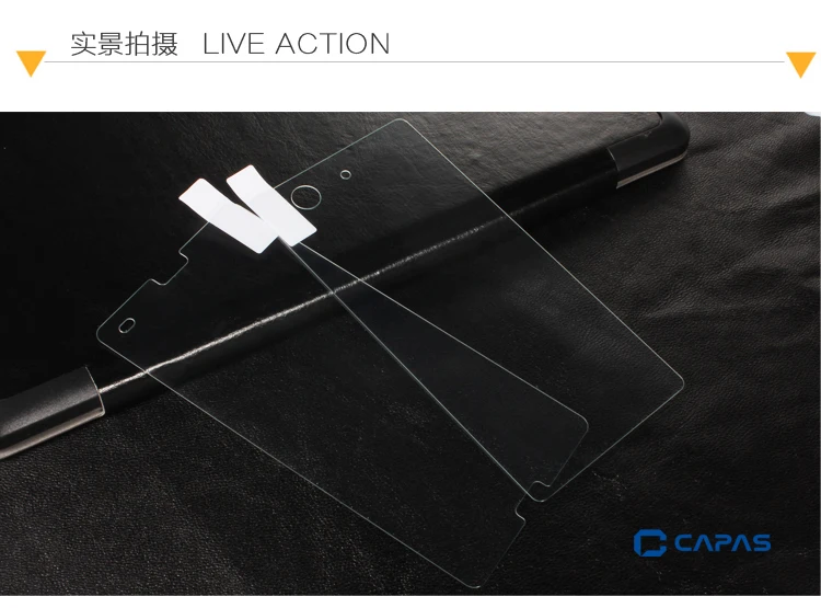 Полный закаленное Высокопрочное стекло Корпус для sony Xperia Z3 компактный Экран