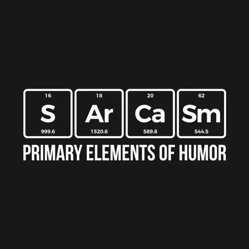 Фото Sarcasm Primary Ele Мужская футболка ts Of Humor Повседневная летняя футболка с круглым вырезом и принтом в виде стола мужские футболки Женская графичес... №5