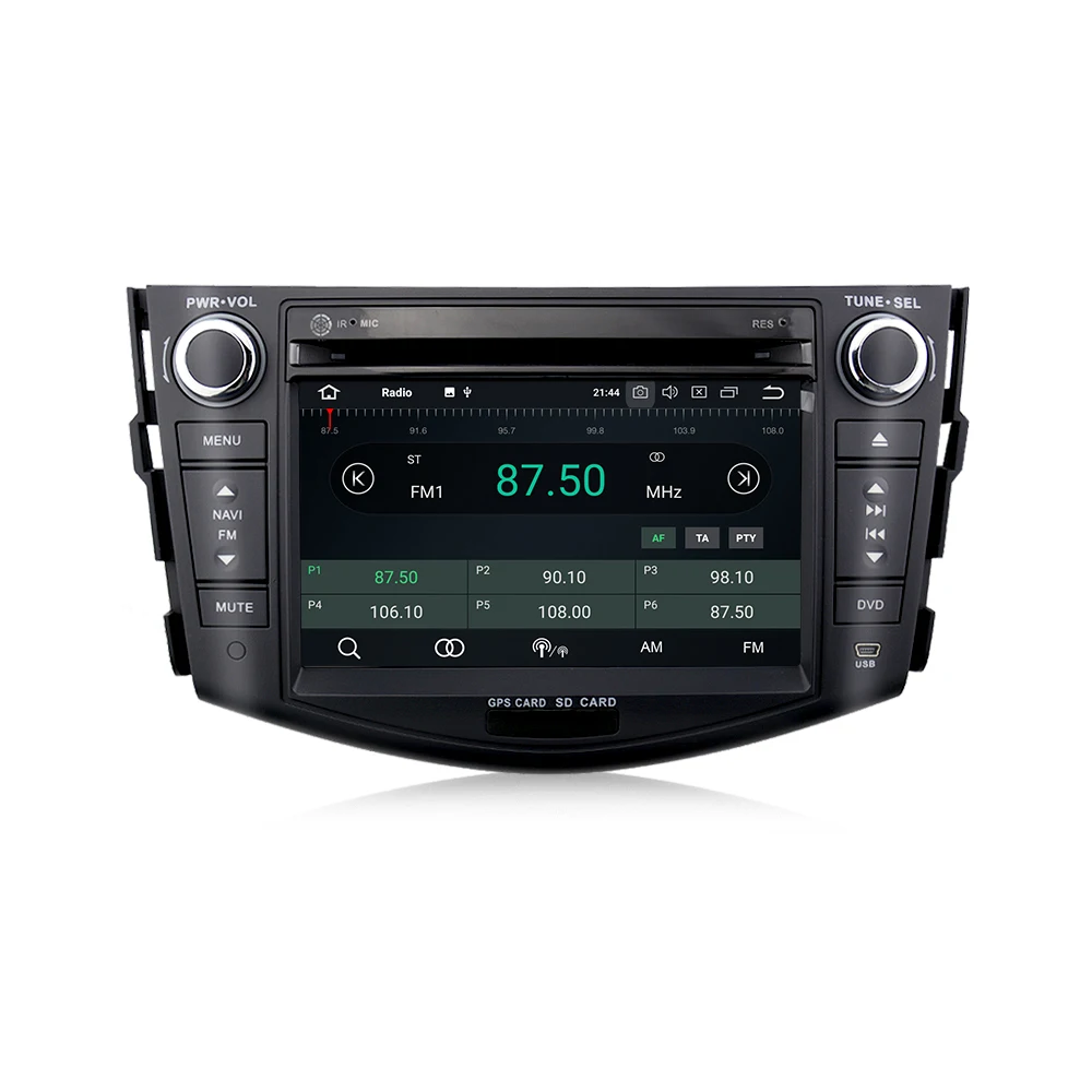 EKIY 7 ''IPS 2Din TDA7851 Android 9 0 Автомобильный DVD радио плеер Мультимедиа GPS навигация для
