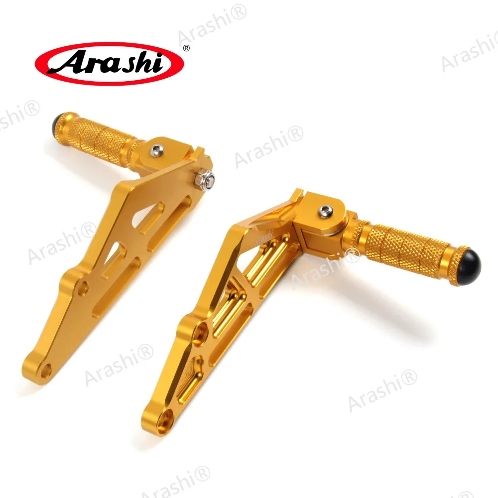 Регулируемые подножки Arashi CNC для HONDA MSX125 MSX 125 2013 2017 Rider задние комплекты ног 2014 2015