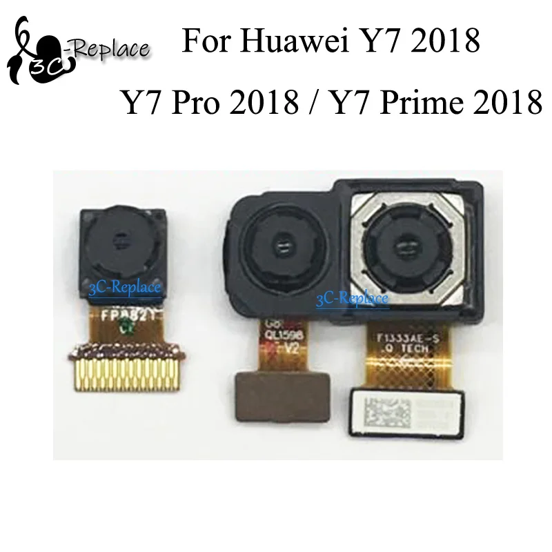Для huawei Y7 /Y7 Pro /Y7 Prime назад основной сзади большой Камера Малый Фронтальная камера flex ленточный кабель