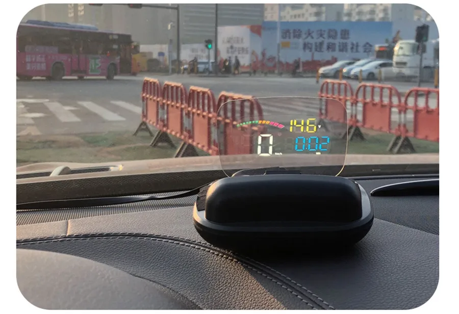 Интеллектуальный HUD OBD Автомобильный головной дисплей двигатели дисплей беспроводной Спидометр Автомобильная электроника Аксессуары C800