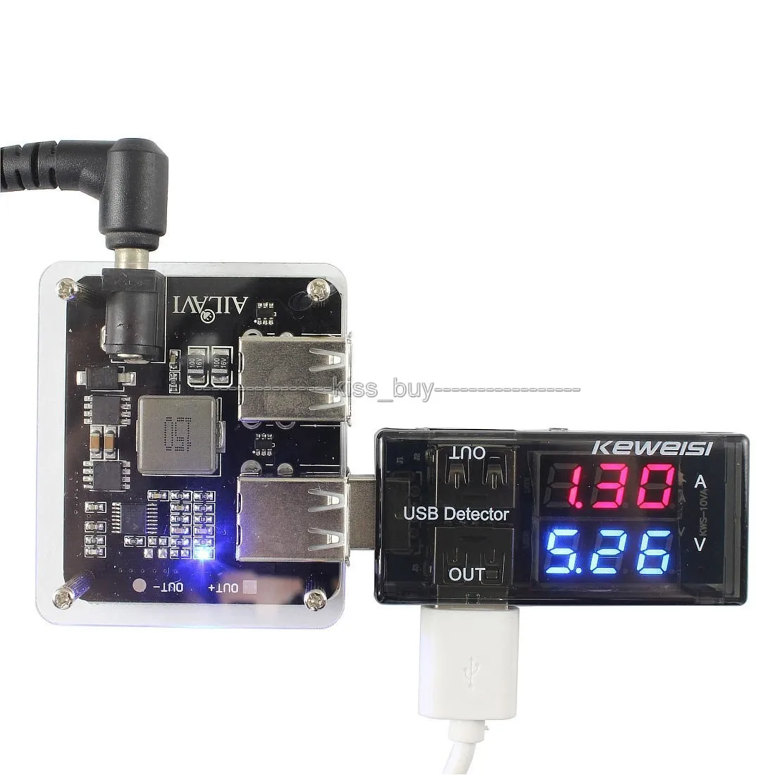 DC 10 35 В 12 24 19 к 5 4USB Выходное напряжение шаг Подпушка Mobile телефон Зарядное