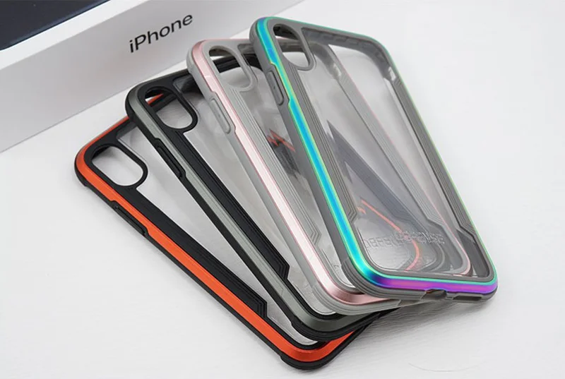 Х-Дориа обороны DropShield чехол для iPhone XR XS Max крышка военная Униформа класс падение