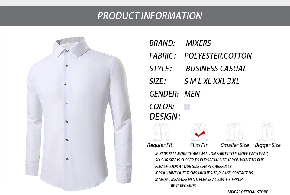 Slim Fit мужские белые рубашки с длинным рукавом Повседневная белая рубашка мужская белая рубашка с длинным рукавом Свадебная рубашка мужская одежда