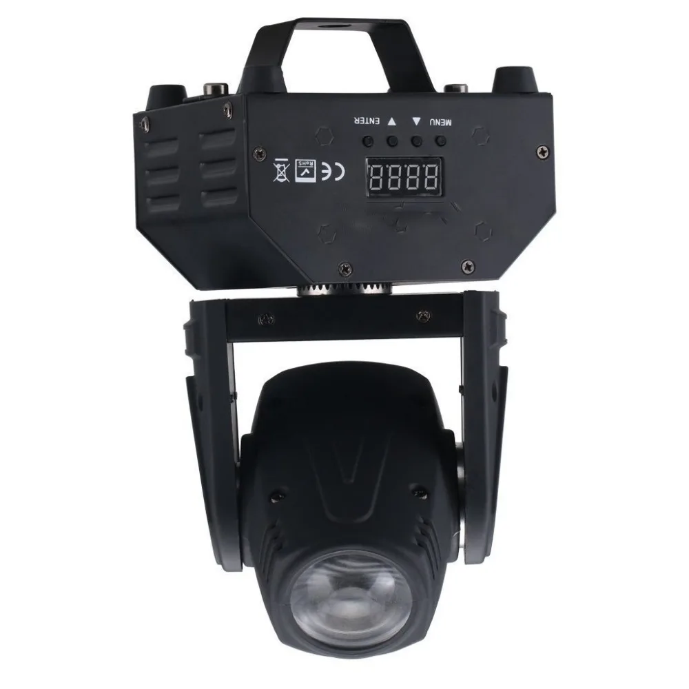 Мини Moving головной светильник 4In1 RGBW Led Луч направленного типа с Dmx512 11/13Chs диско