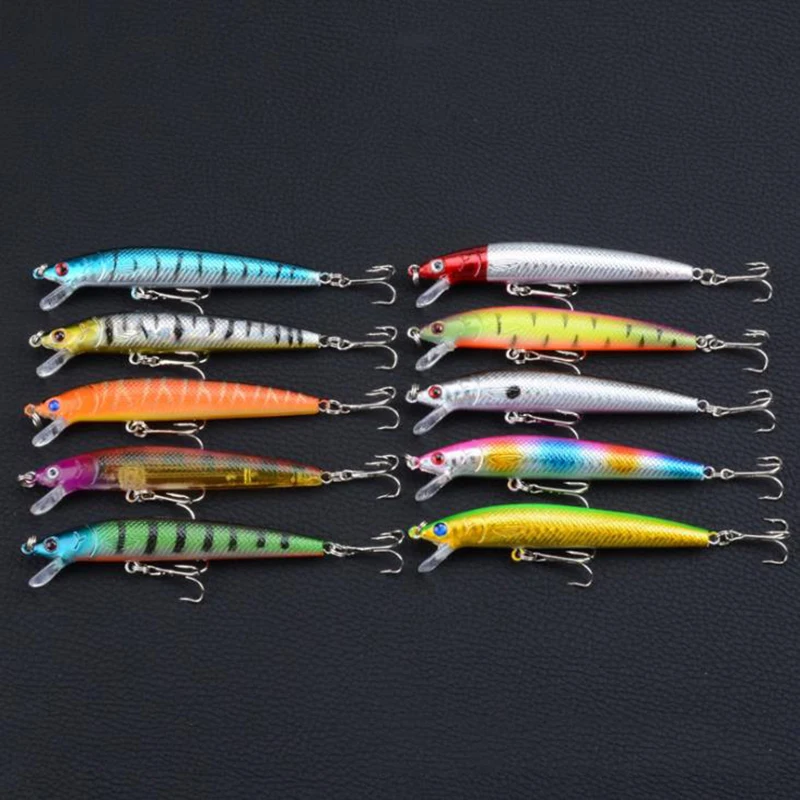 Жесткая приманка для рыбалки 10 см 9 г Гольян воблеры Peche Bass искусственные приманки