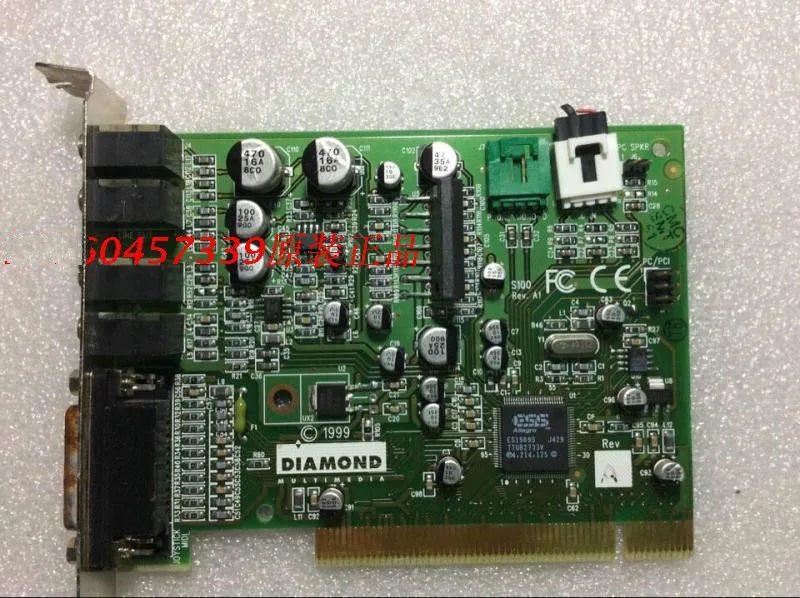 Очень классический оригинальный для классической звуковой карты Damond S100 100%