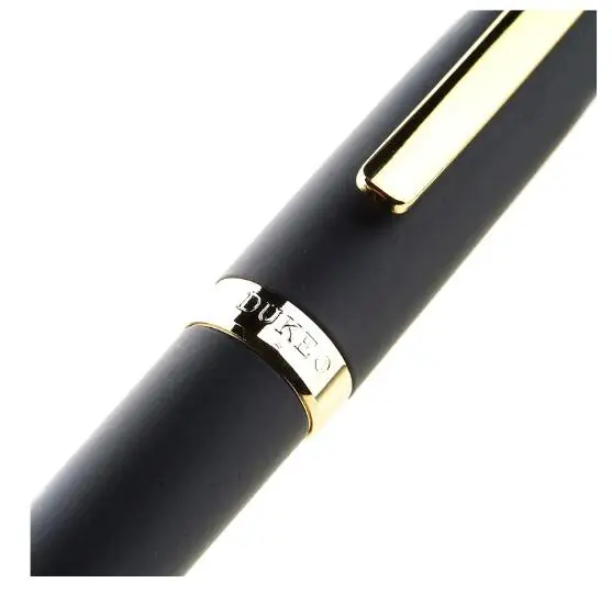 

Germany DUKE Model 209 Roller Ball Pen Black Pen Gold Clip Ballpoint Pens Black Ink Pen for Bussiness and Office