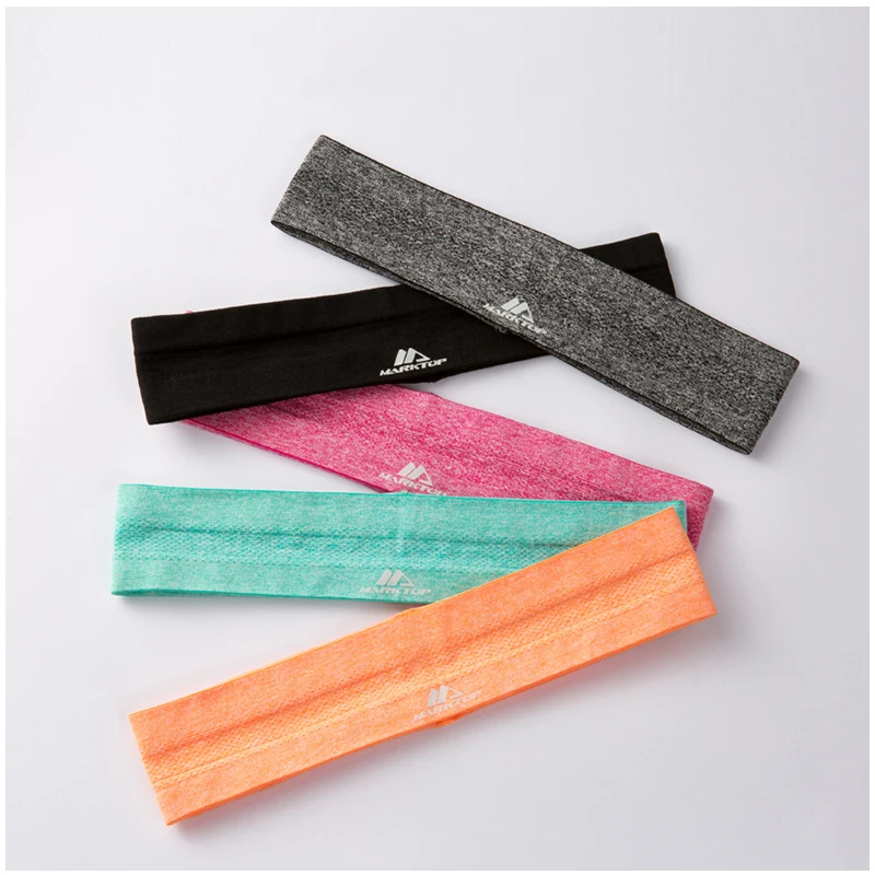 

Martop Sport Sweatband tennis fitness Hairbands Yoga Football running Headband Elastic Stretch badminton Head Band for men women