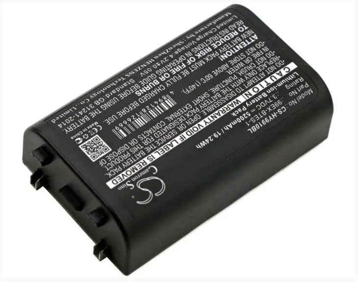Аккумулятор Cameron Sino 5200 мАч для DOLPHIN 99EX BTEC 99EXhc 99GX 1 BTES HONEYWELL 99GX|Цифровые аккумуляторы|