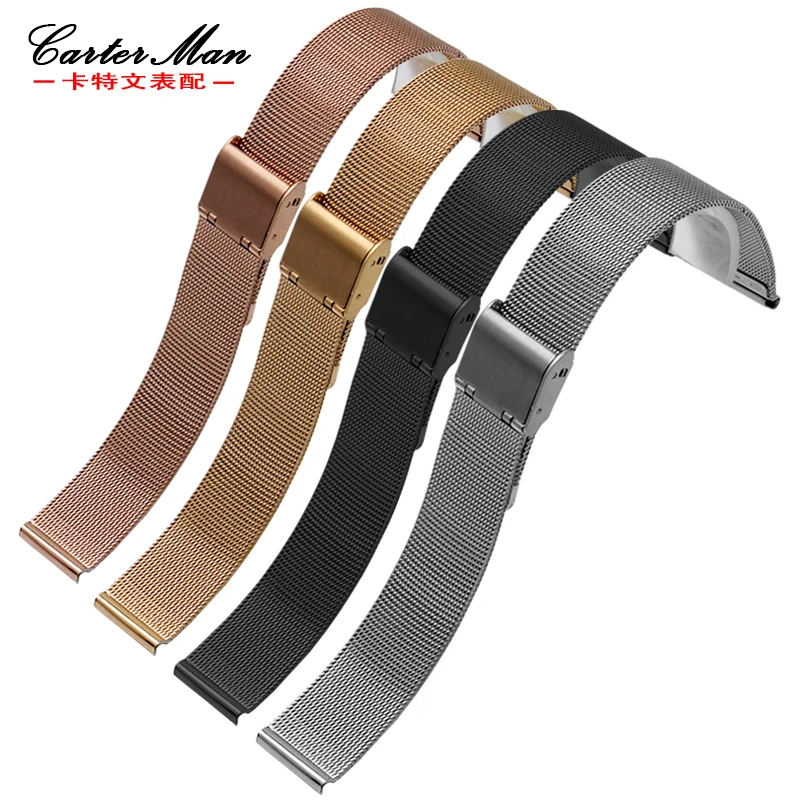15 мм 16 новый список B2 B3 сменный ремешок из нержавеющей стали для Huawei Talkband Milan часов