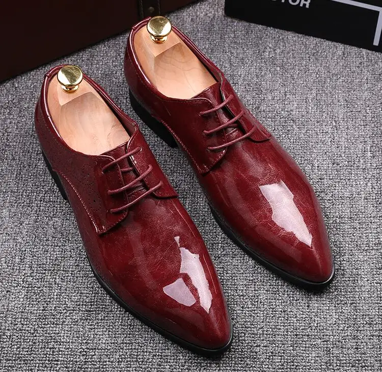 

NEW Men's Dress Shoes Luxury Mens Leather Casual Driving Oxfords Shoes Mens Loafers Moccasins Italian Shoes for Men Flats 38-45