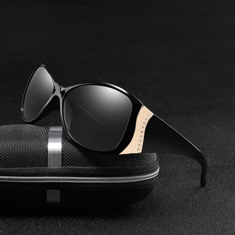 Модные женские солнцезащитные очки больших размеров в стиле ретро Большие