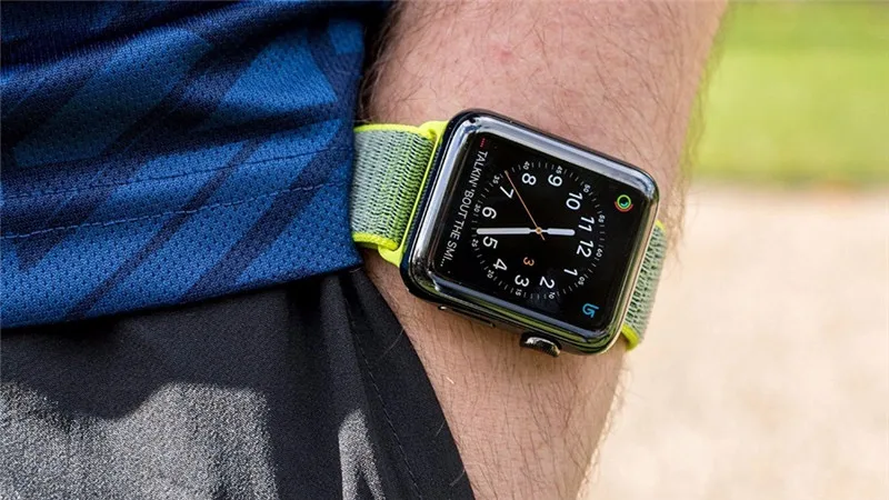 Новая нейлоновая петля ремешок для Apple Watch 4 цветной спортивный сменный ремешок для iWatch Series 1 2 3 4 ремешок для часов 38 мм 40 мм 42 мм 44 мм