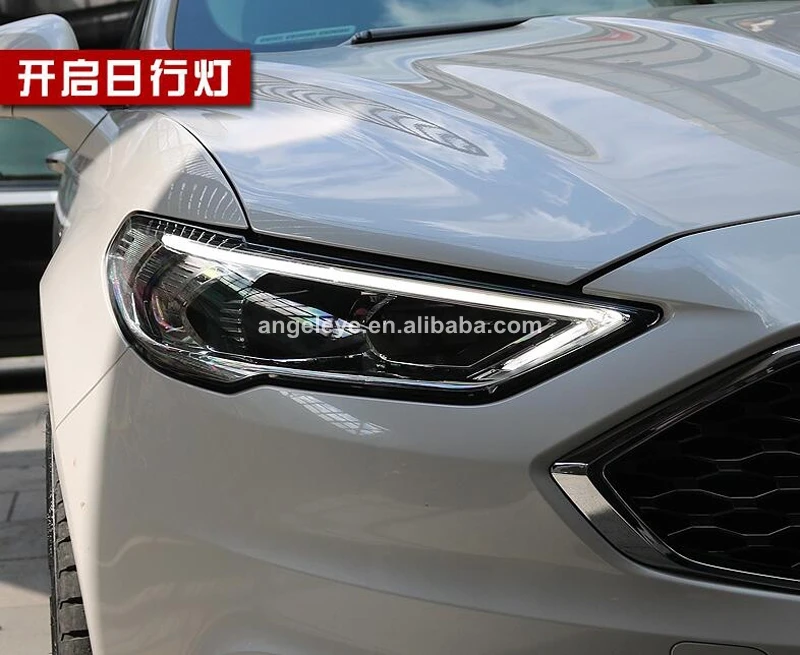 Для Mondeo светодиодный налобный фонарь светодиодный светильник для FORD Fusion titanium SY