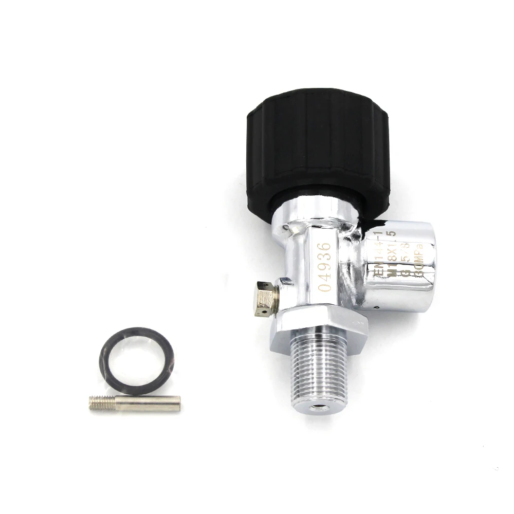 PCP Пейнтбол Din Клапан бак вкл/выкл клапаны M18 мужской G5/8 Женский 30Mpa/4500psi для * 1 5