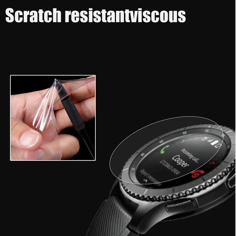 6 шт. Взрывозащищенная защитная пленка из ТПУ для Samsung Gear Sport 6J19 Прямая поставка |