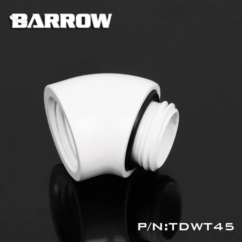 Барроу TDWT45-V2 G1/4 ''резьба 45 градусов штуцер адаптер водные адаптеры охлаждения