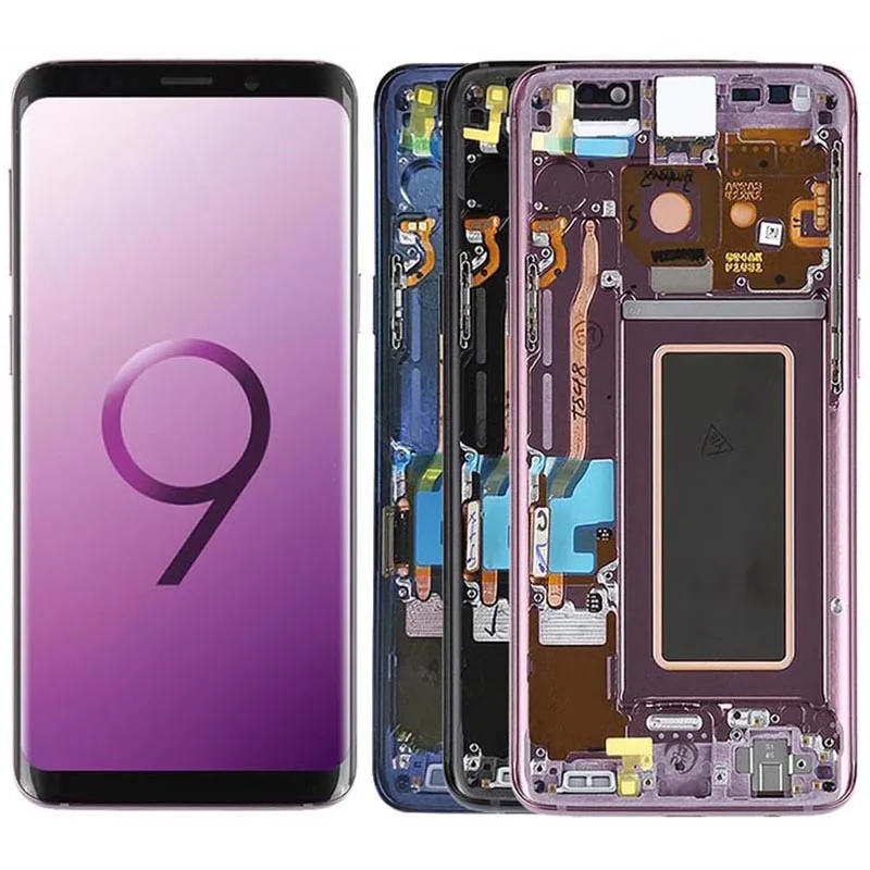 Оригинальный ЖК дисплей S9 Plus для samsung Galaxy G965 G965F Amoled сенсорный цифровой