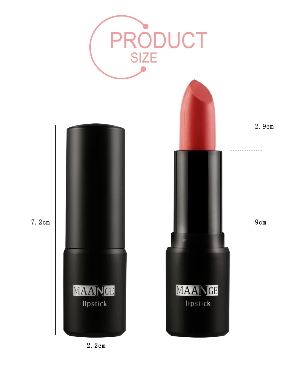 MAANGE Pro Lips Makeup увлажняющая матовая губная помада сексуальная водостойкая стойкая легкая в носке губная помада блеск Косметика 12 цветов