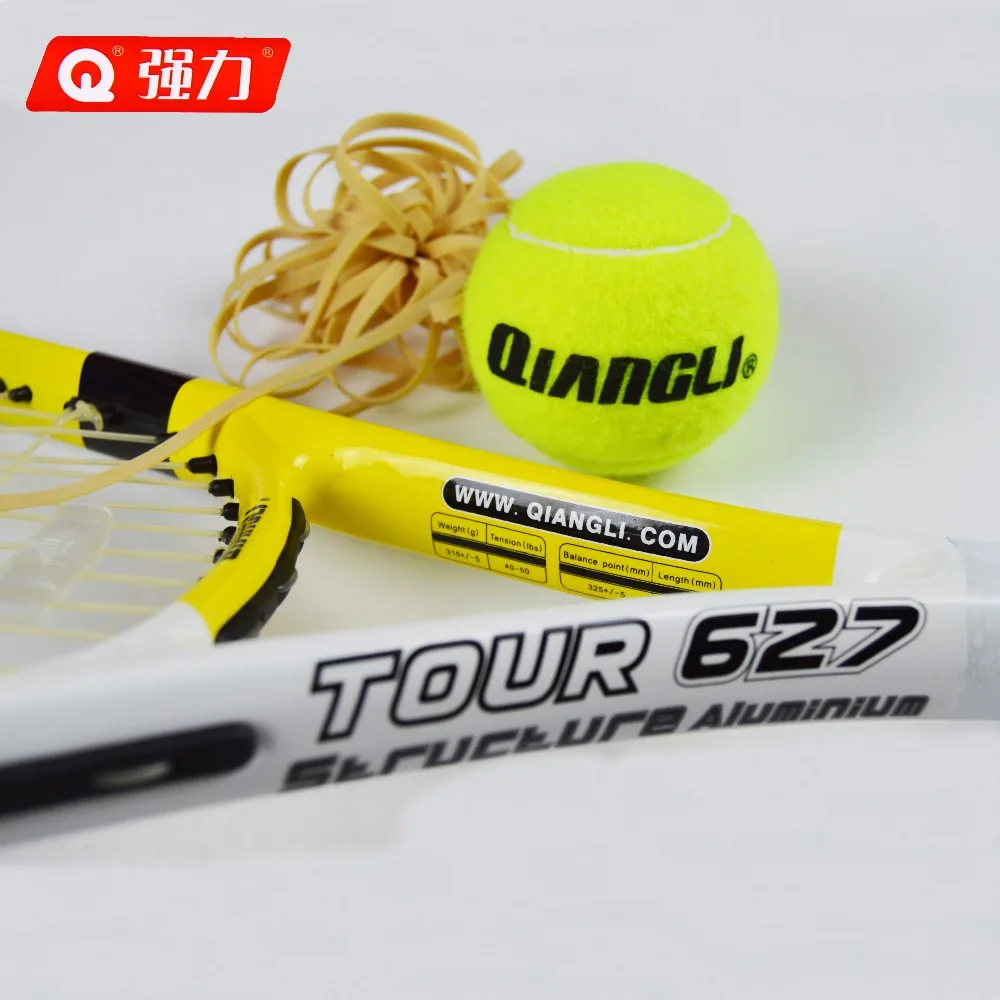 Оригинальная Теннисная ракетка Qiangli 627B tenis masculino из углеродистого алюминия для