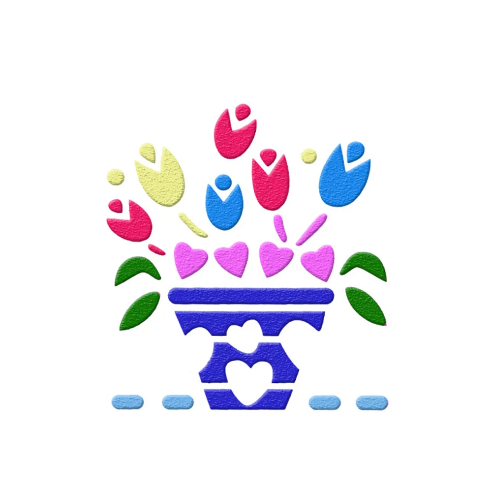 6pcs Plastic Environmental PVC Random Picture Drawing Template Stencils Rulers Painting Kids Diy Kids Toy Birthday Gift