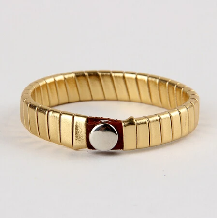 VIVILADY Модный золотой цвет Высокое качество Натуральная кожа браслеты на запястье