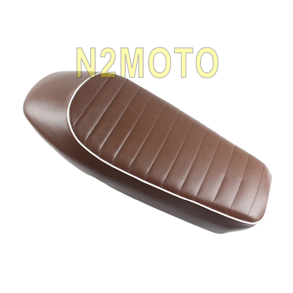 Коричневые мотоциклетные горбые стильные подушки для пассажирского сиденья