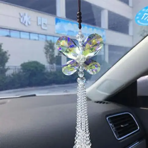 Автомобильные подвесные украшения, аксессуары, автомобильные хрустальные подвески, лебедь, сладкий - Название цвета: AS PICTURE
