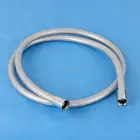 Bagnolux 1500 мм Серебристый ПВХ силиконовый Антибактериальный шланг для горячего душа высокого качества металлический ручной шланг для душа