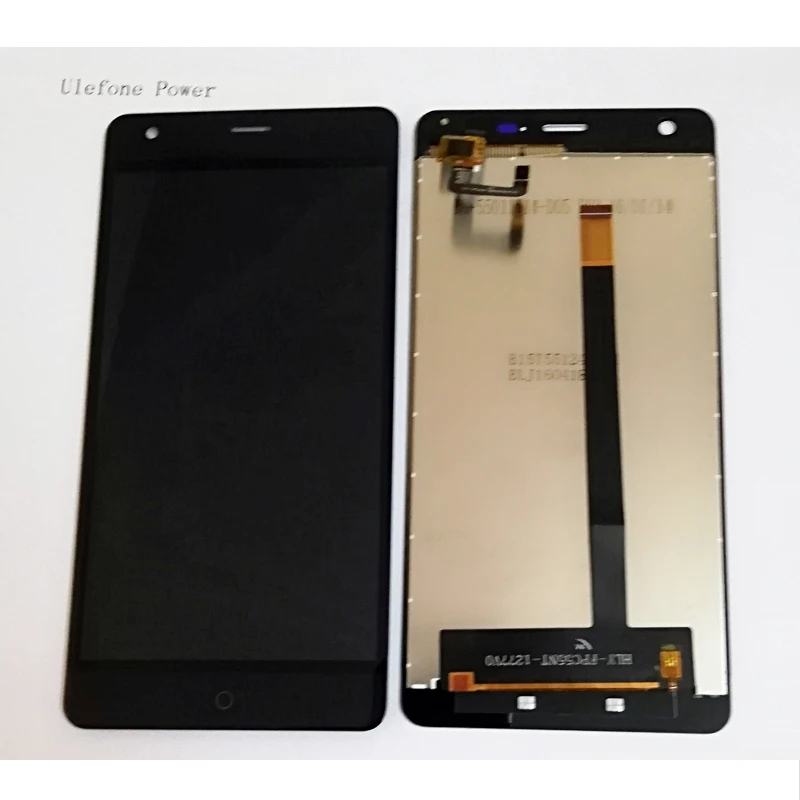 5 дюймов для 100% оригинальный Ulefone power lcd дисплей + кодирующий преобразователь
