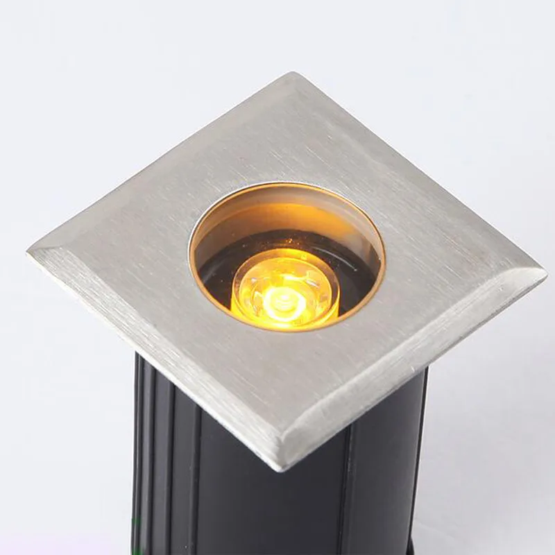 Светодиодная подземная лампа мини квадратная Напольная Лампа напольная