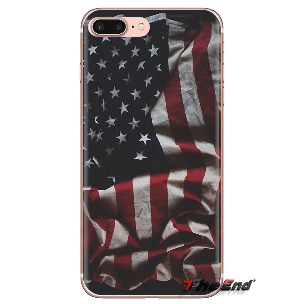 For Sony Xperia Z Z1 Z2 Z3 Z5 compact M2 M4 M5 C4 E3 T3 XA Huawei Mate 7 8 Y3II United States of America flag Mobile Phone Cover |