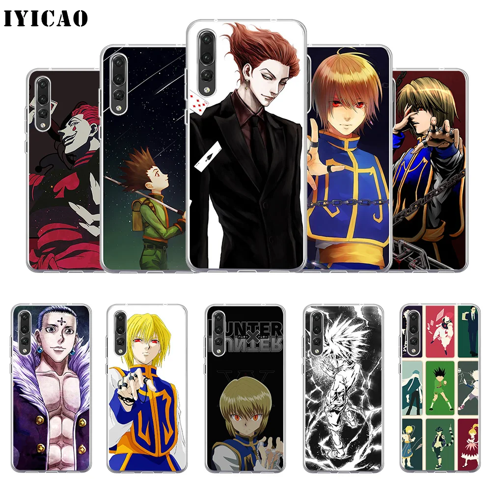 IYICAO hunter x Мягкий силиконовый чехол для телефона Huawei P30 P20 Pro P10 P9 P8 Lite P Smart TPU