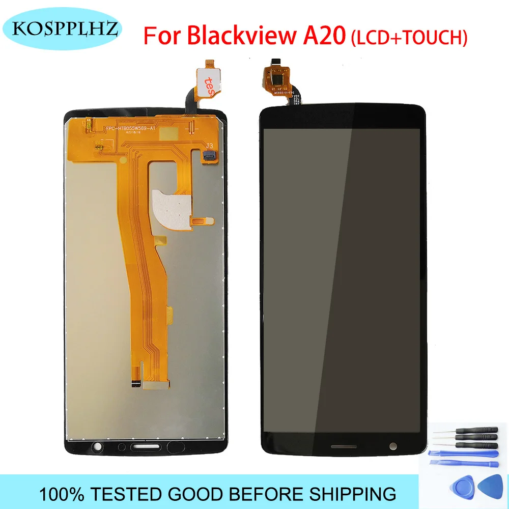 Сменный ЖК-экран 5 дюйма для Blackview A20 ремонтная часть A 20 мобильный телефон