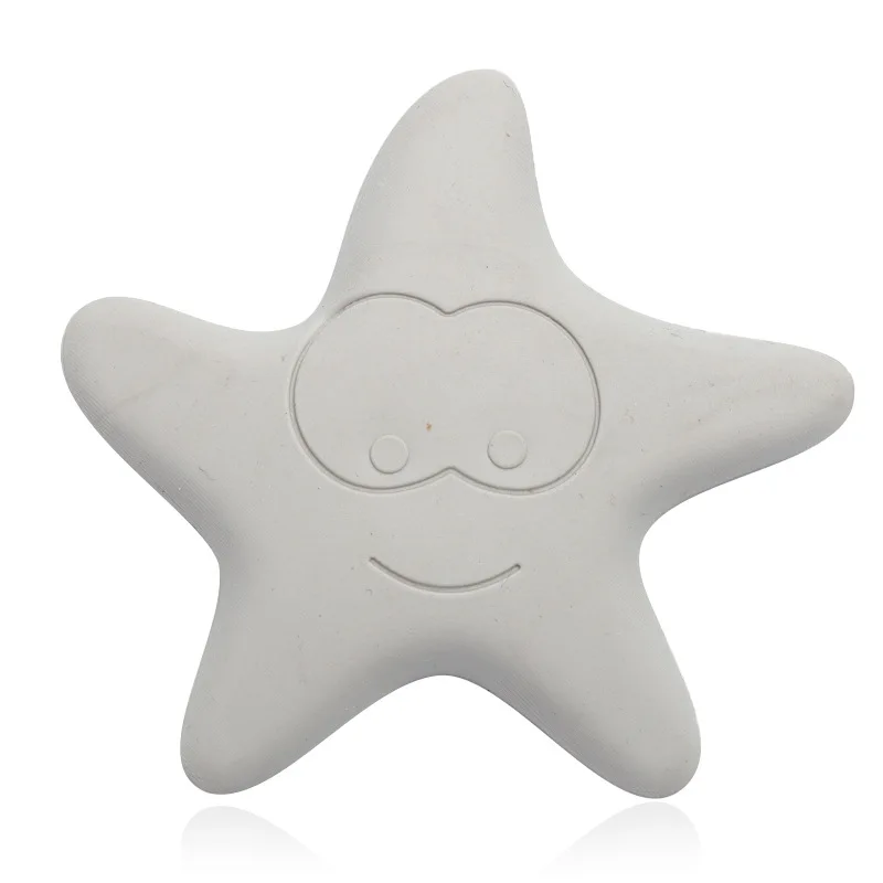 1 шт. Морская звезда на стену, утолщенная Бесшумная дверная палка, резиновое крыло, ручка, дверной замок, защитная накладка, наклейки на стену для дома