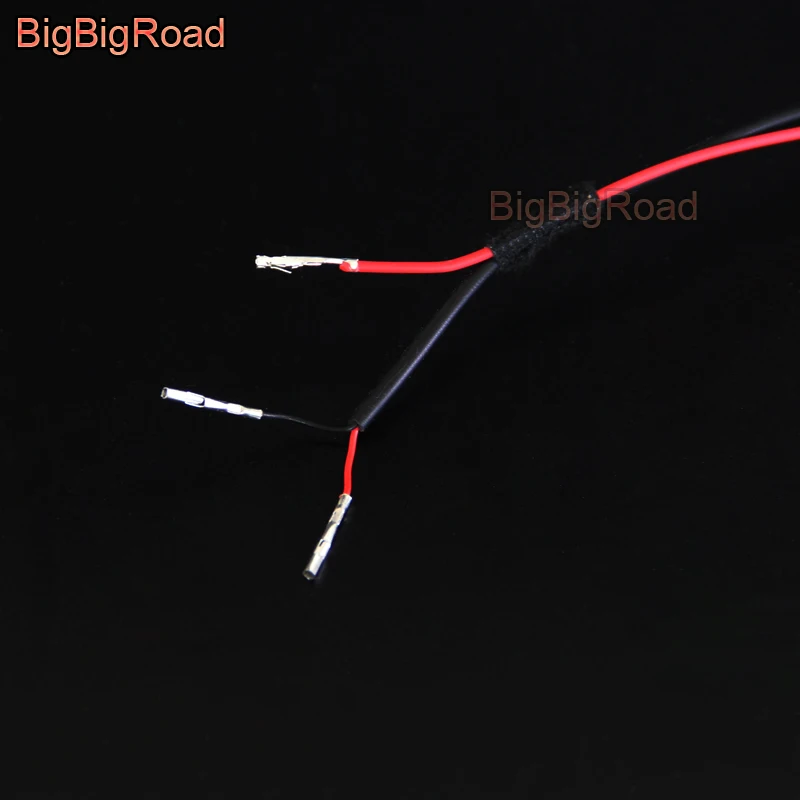 BigBigRoad автомобиль экран подключения провода адаптер преобразования для заднего вида резервная Парковка камера