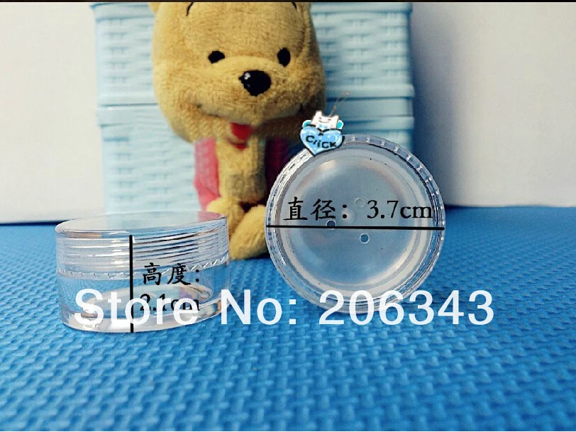 10 г Порошковая бутылка с ситом порошковая коробка контейнер для теней питания