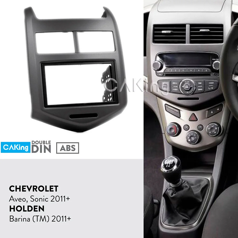 Автомобильная панель радио для CHEVROLET Aveo, Sonic/HOLDEN Barina(TM) 2011+ набор для установки приборной панели