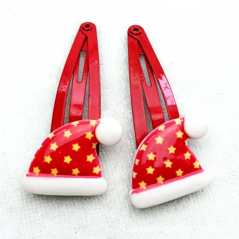 10 шт./компл. 2017 Новинка Высокое качество Рождественская заколка для волос носки