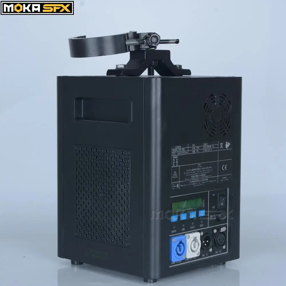 2шт с футляром для полета водопад холодная искра машина беспроводной DMX 512