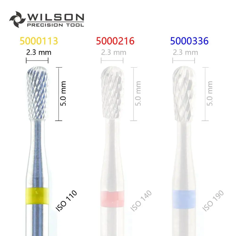 Боры из карбида вольфрама для стоматологической лаборатории HP WILSON ISO 237 023